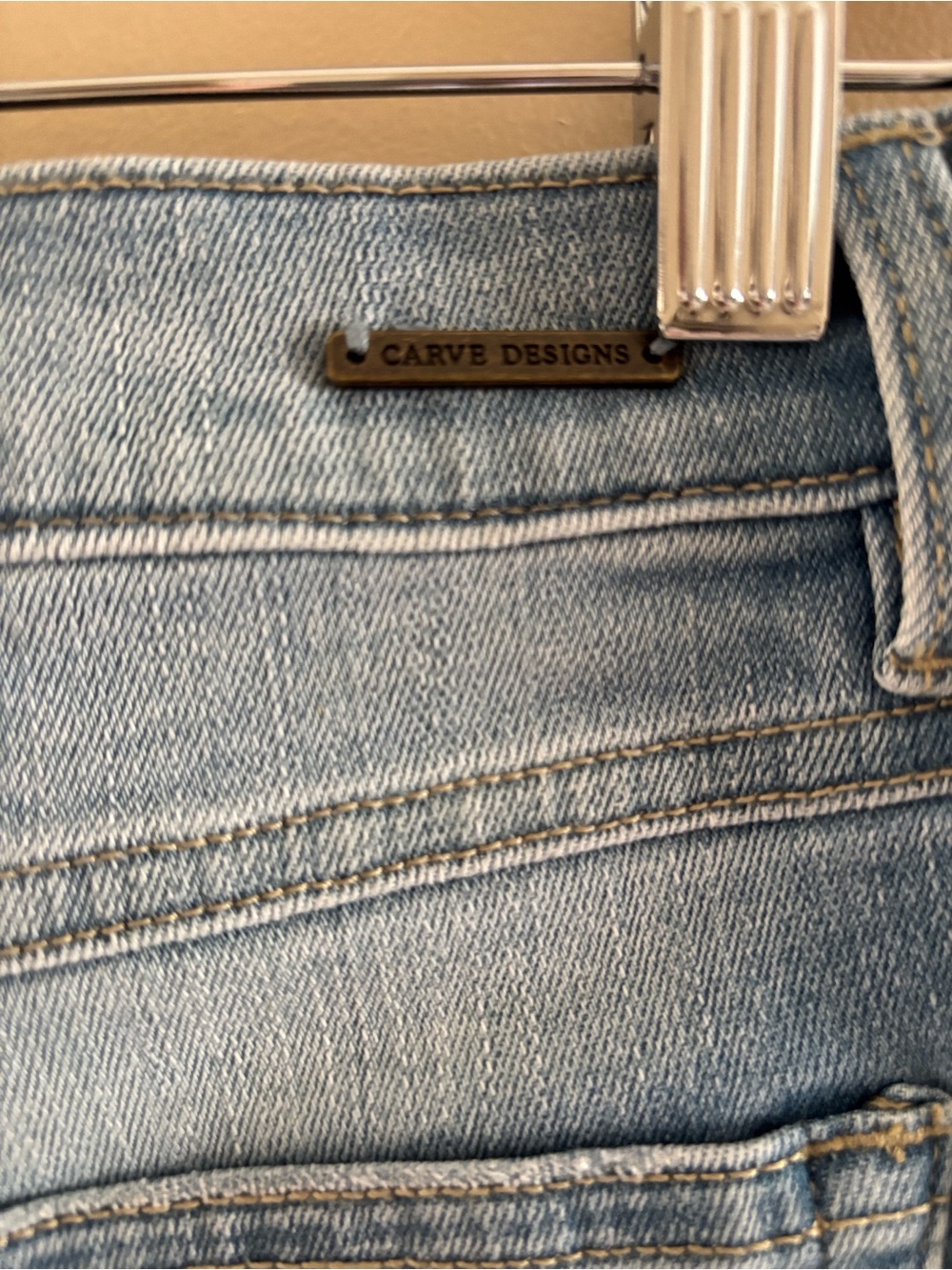Carve Designs Light Blue Denim Jean Shorts - Picture 5 of 8
